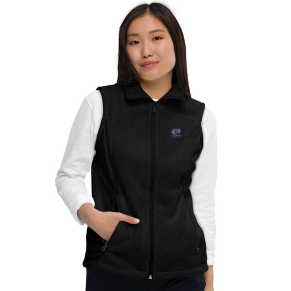 Women’s Columbia fleece vest - Image 3